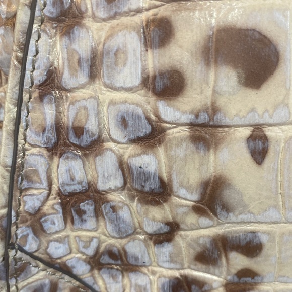 KOOBA faux, leather crocodile print bag - Picture 2 of 8